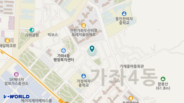 샬롬재가복지센터 위치 지도