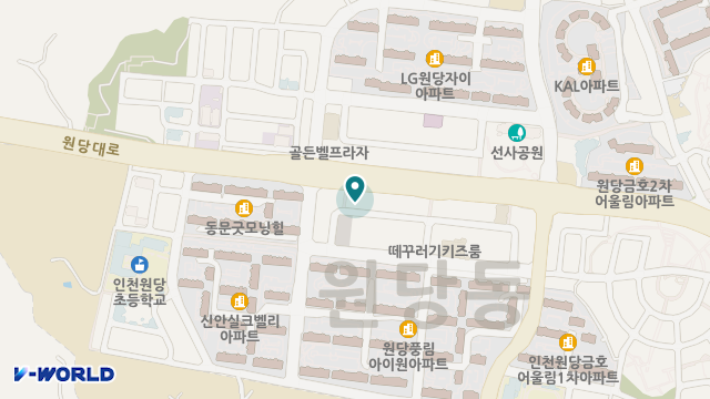 누리주야간보호센터 위치 지도