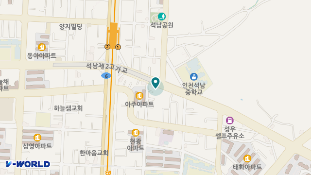 새빛 노인복지센터 위치 지도