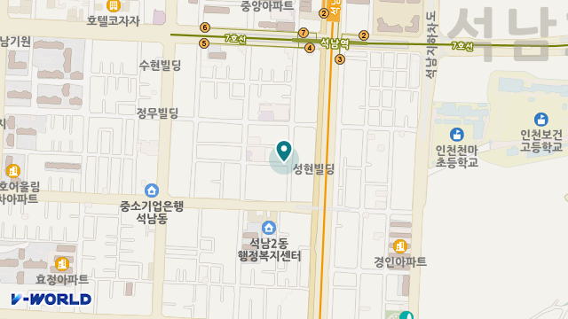 가정방문재가복지센터 위치 지도