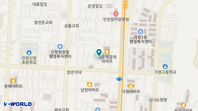 은혜 재가복지센터 위치 지도