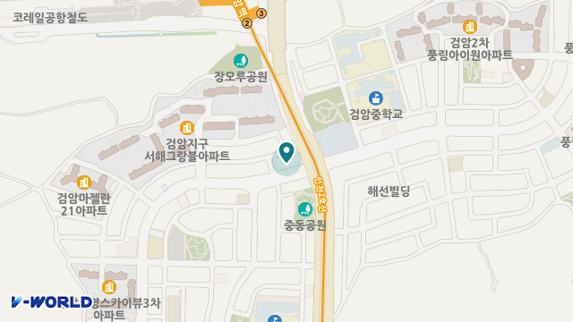 해량재가복지센터 위치 지도