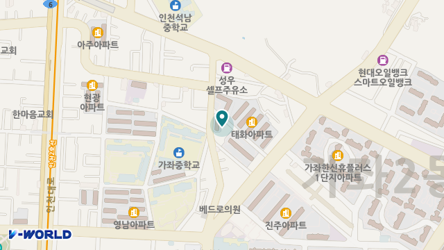 마음모아노인재가복지센터 위치 지도
