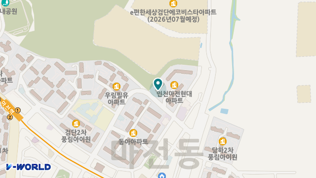 푸른재가복지센터 위치 지도