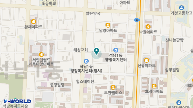 황금들녘재가노인복지센터 위치 지도