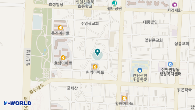 행복드림재가노인복지센터 위치 지도