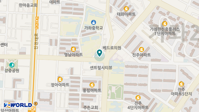삼성노인주야간보호센터 위치 지도