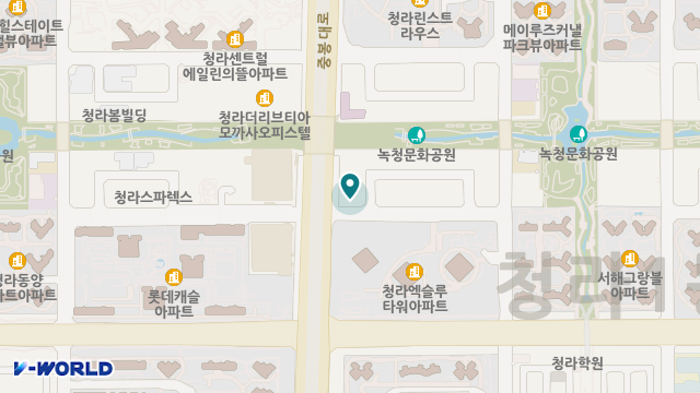 청라효주야간보호센터 위치 지도