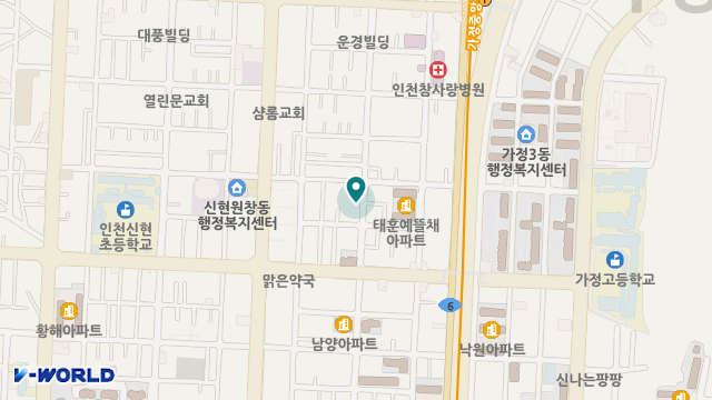 은빛노인복지센터 위치 지도