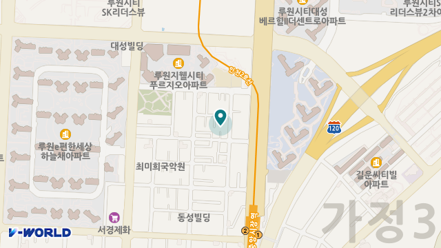 가정재가장기요양기관 위치 지도