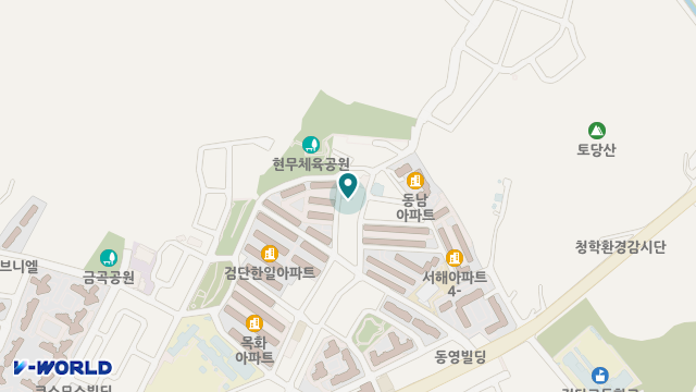 더홈주야간보호센터 위치 지도