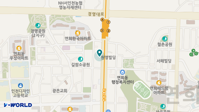 참살이재가복지센터 위치 지도