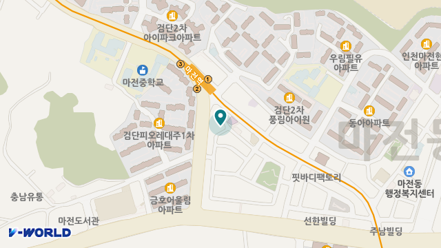 김간호사 재활 주간보호 위치 지도