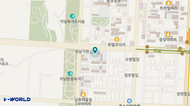 정 재가노인복지센터 위치 지도