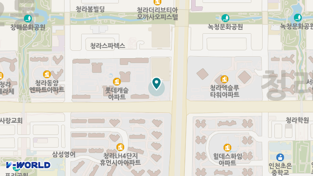 마하나임 재가복지센터 위치 지도