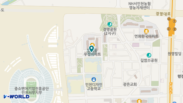 사랑드림재가노인복지센터 위치 지도