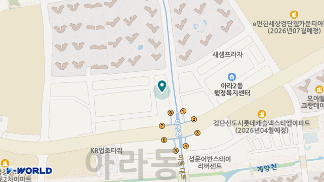 인천바른방문요양센터 위치 지도