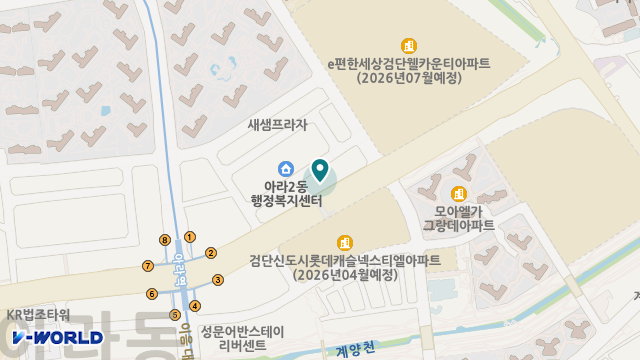 다솔재가복지센터 위치 지도