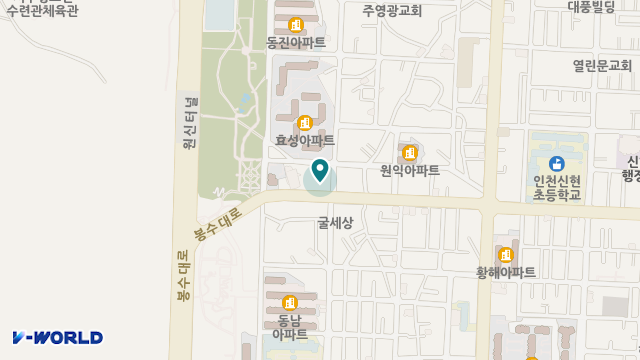 우리한마음재가노인복지센터 위치 지도