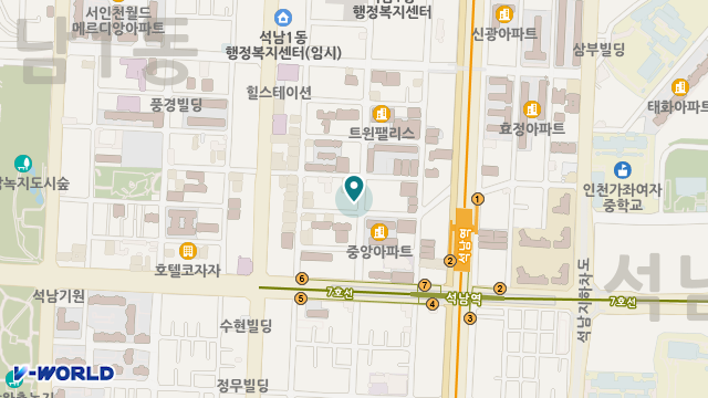 가족사랑재가복지센터 위치 지도