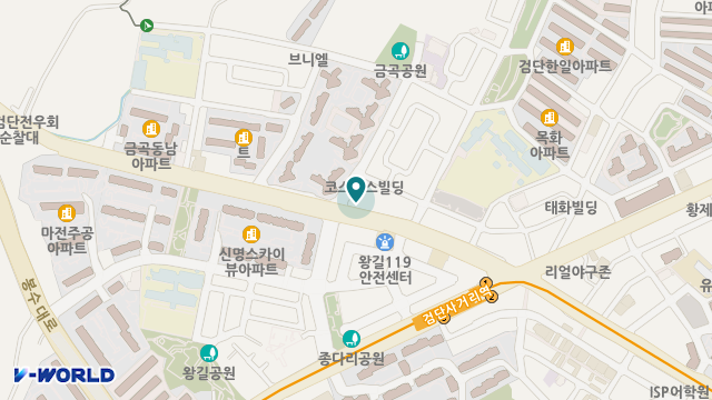 한가람노인복지센터 위치 지도