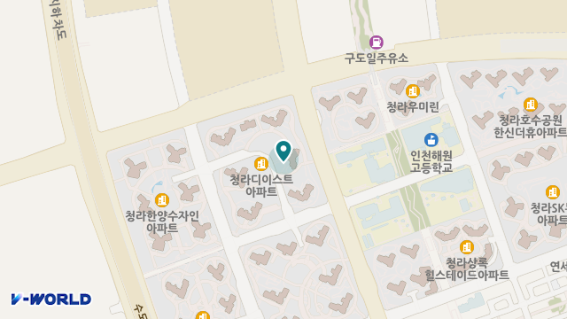 안나재가방문요양센터 위치 지도