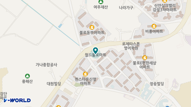 행복한재가복지센터 위치 지도