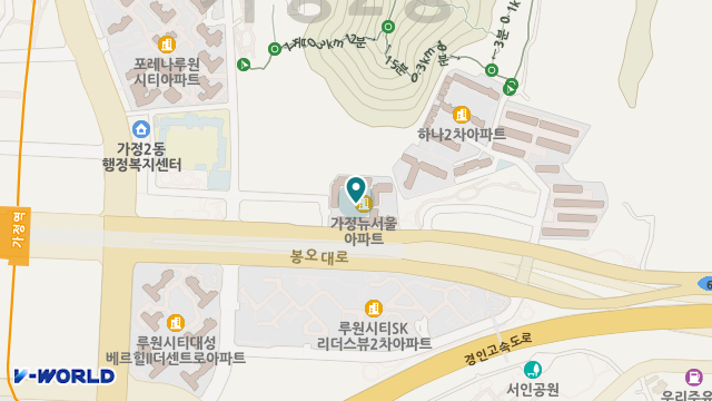 보살핌방문요양센터 위치 지도