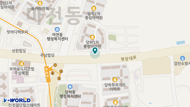 인천다손방문요양센터 위치 지도