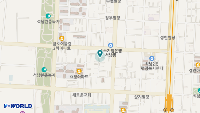 가온재가복지센터 위치 지도