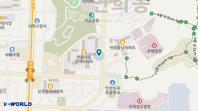 해솔케어재가복지센터 위치 지도