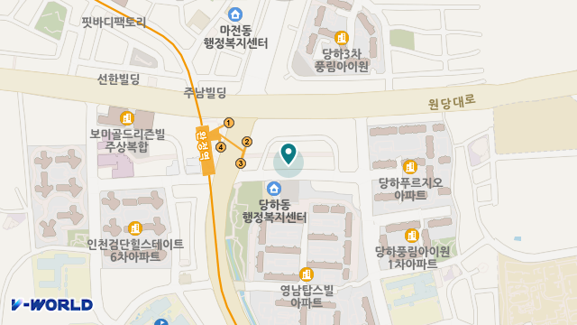 효랑방문요양간호센터 위치 지도