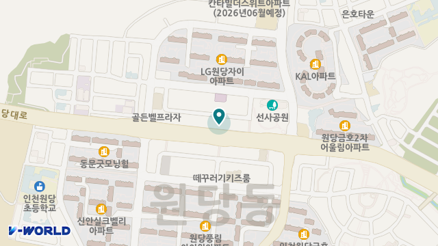 검단엘림주간보호센터 위치 지도