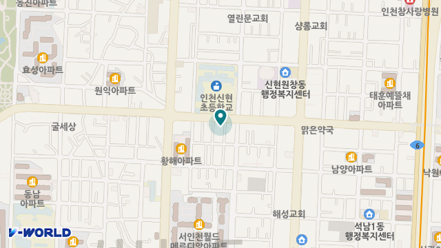 행운재가복지센터 위치 지도
