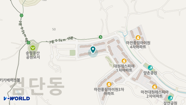 영트립재가노인복지센터 위치 지도