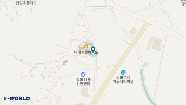 강화정다운요양센터 위치 지도