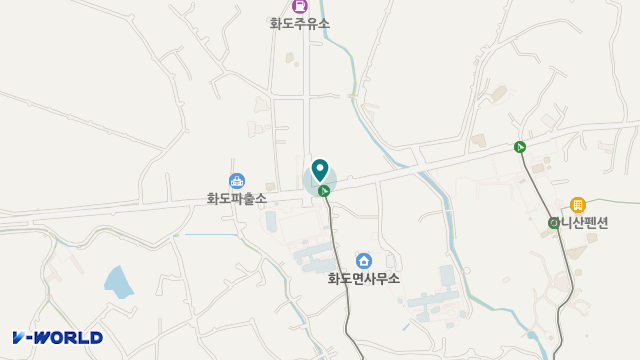 화도엔젤재가노인복지센터 위치 지도