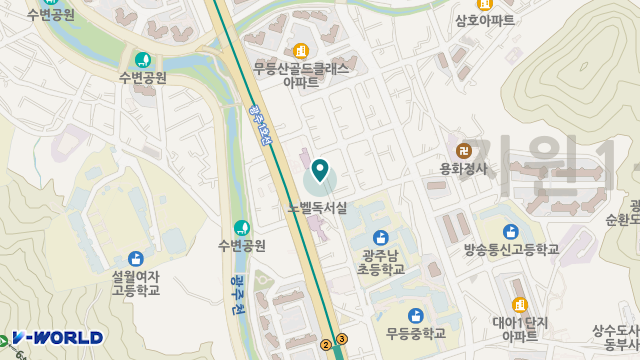 예향노인복지센터 위치 지도