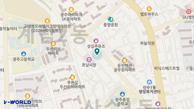 계림노인주간보호센터 위치 지도