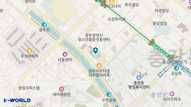 예민재가복지센터 위치 지도