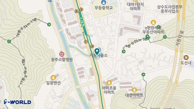 더조은노인복지센터 위치 지도