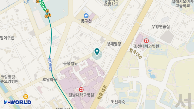 100세동안 실버케어 위치 지도