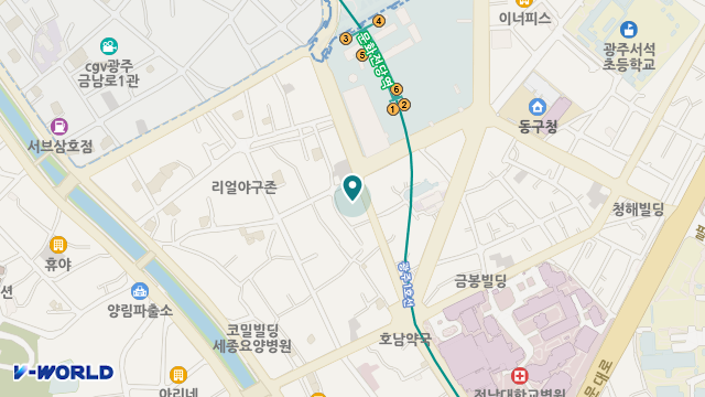 사랑채재가복지센터 위치 지도
