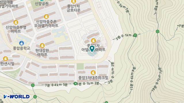효자주간보호센터 위치 지도