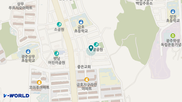 평화재가복지센터 위치 지도