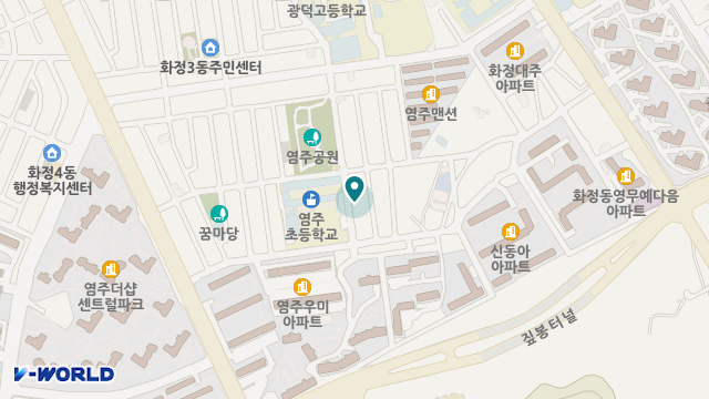 광야재가노인복지센터 위치 지도