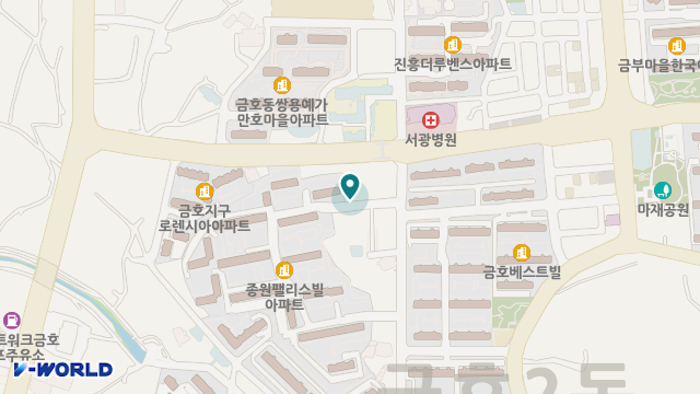 금호데이케어센터 위치 지도