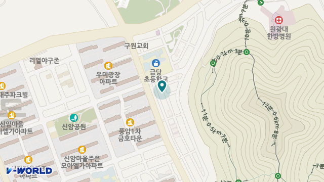 동행재가노인복지센터 위치 지도
