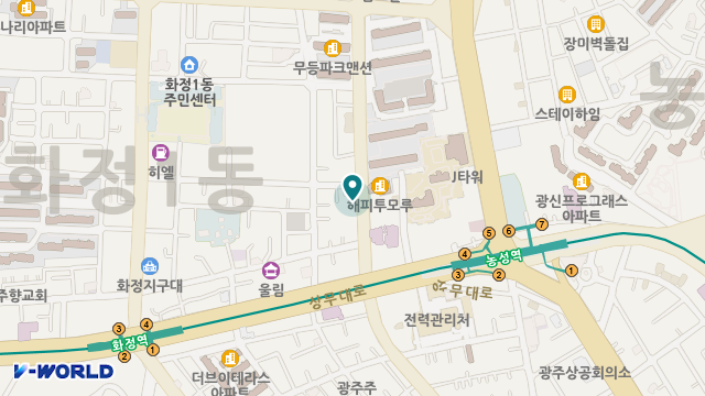 둥지방문요양센터 위치 지도