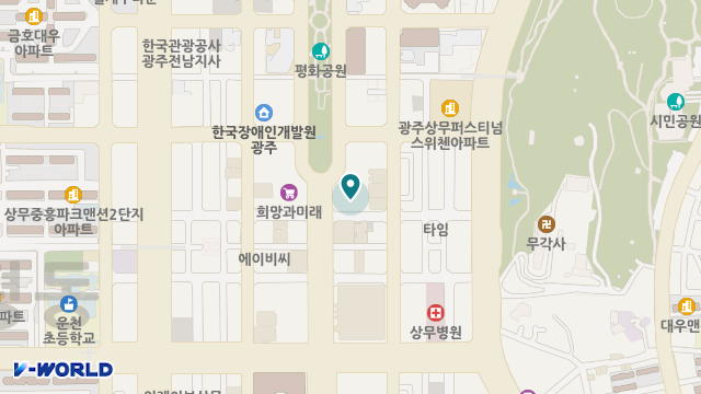한결재가복지센터 위치 지도